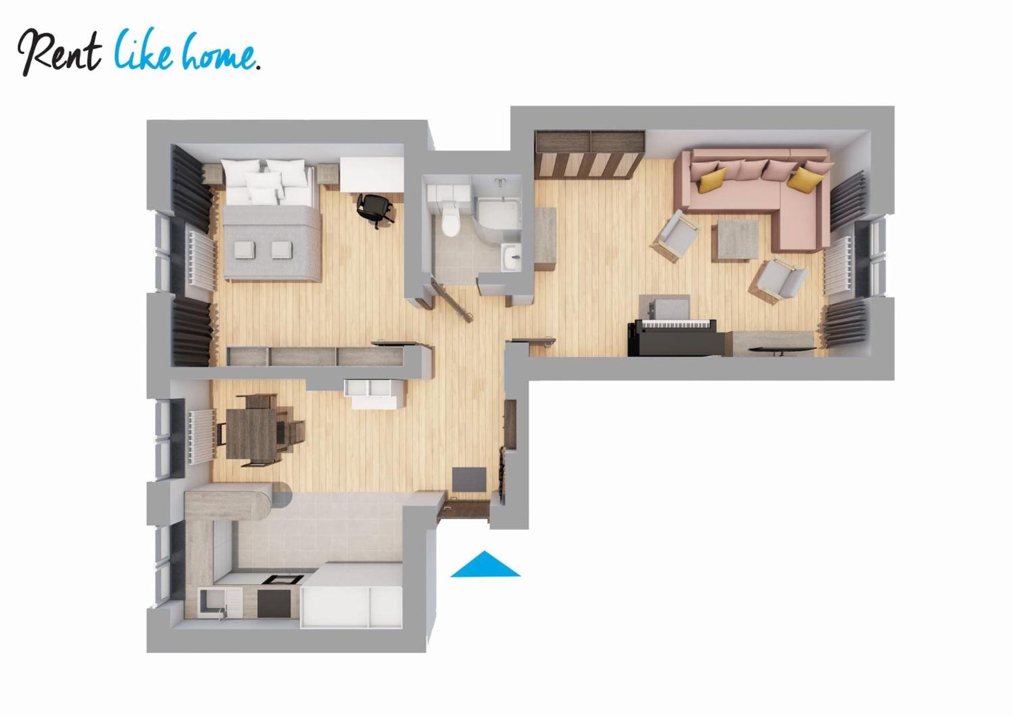 Rent Like Home - Sniadeckich 1/15 Varsavia Esterno foto